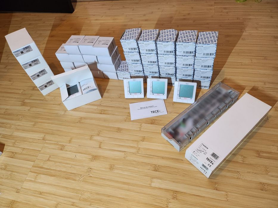 Automatizare Tece ptr încălzire în pardoseală