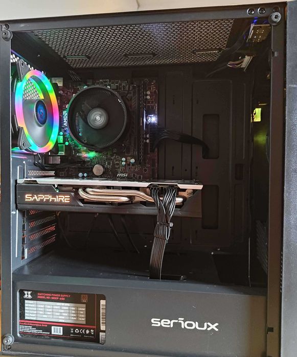 PC Gaming | Ryzen 7 1700X | RX 580 | 4GB RAM | SSD