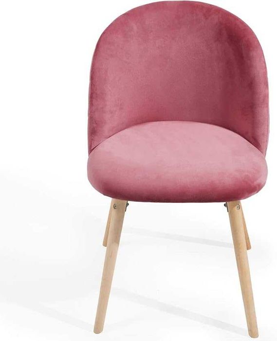 MIADOMODO® Кадифени трапезни столове комплект от 2 бр