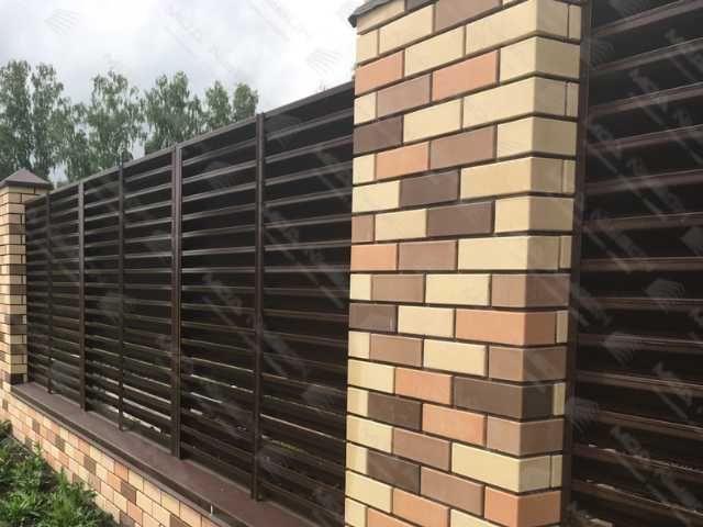 Забор жалюзи еврозабор