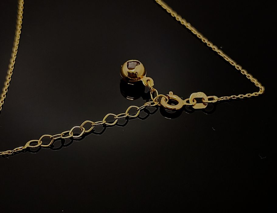Bijuteria Royal lant din aur 14k 1.01 gr