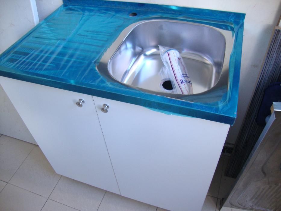 Нов Кухненски шкаф с мивка 18см 80/50 шкафове за кухня