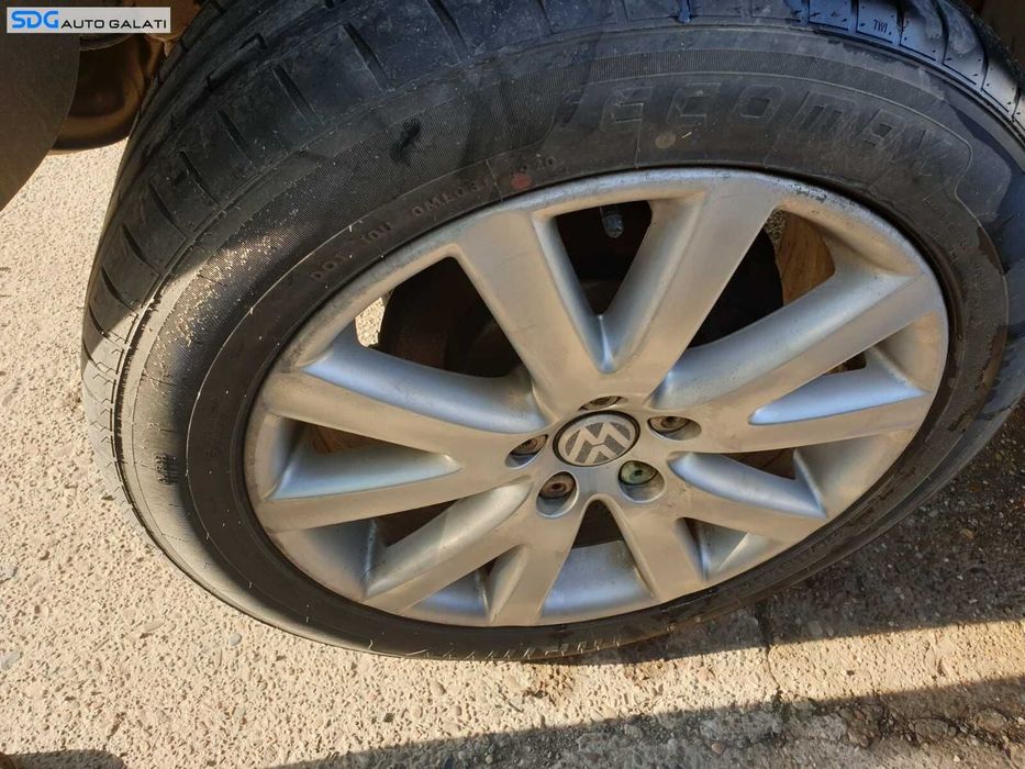 Set 4 Jante Aliaj 275 45 19 R19 Anvelope Vara DOT 4920 Volkswagen Touareg 7L 2002 - 2010 [C9681]