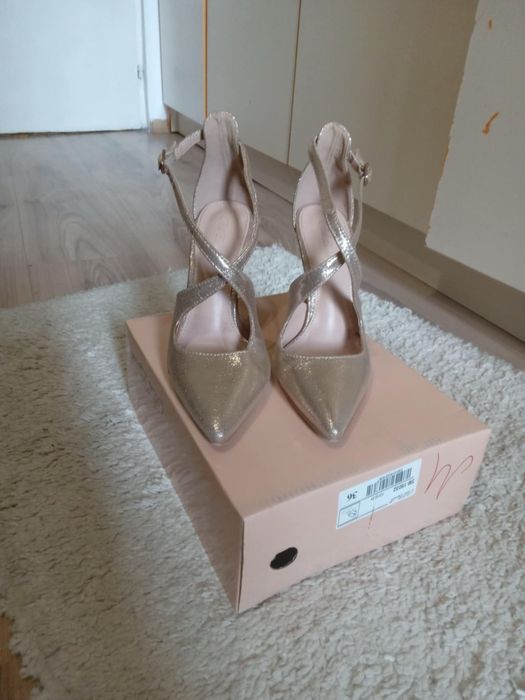 Страхотни блестящи обувки Paolo Bacelli