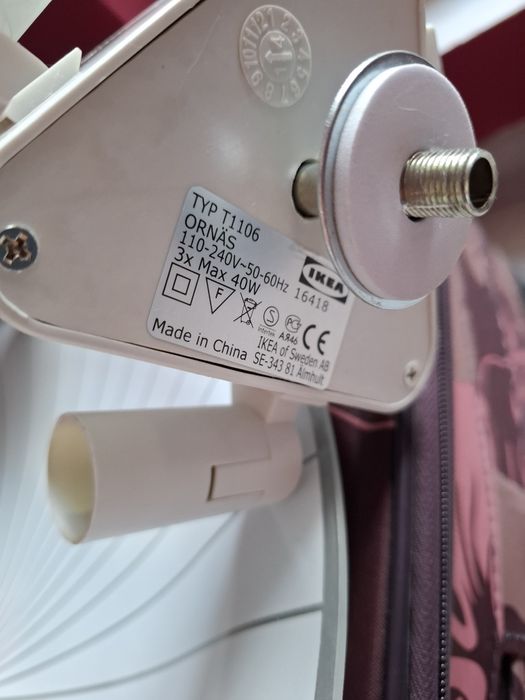 Vând Lustră Ikea Örnäs – Vintage, ca nouă