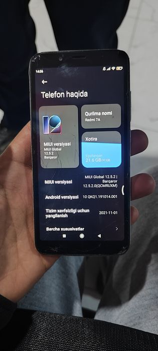 Redmi 7a 32gb Full garant ajoyib narxda