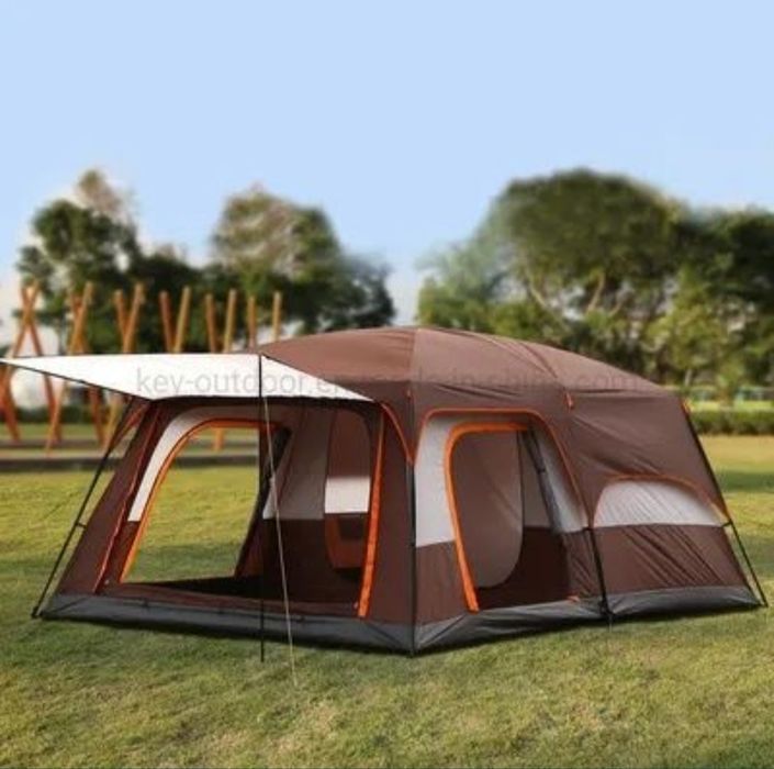 Палатка двухкомнатная автоматический 4-6 человек