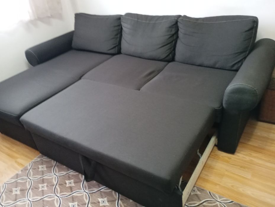 Продавам Ъглов диван с функция за сън