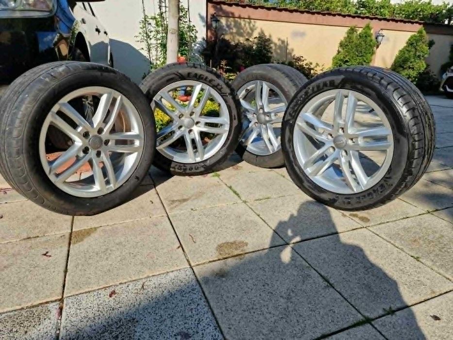Jante 18 inch q3 cu cauciucuri de vara