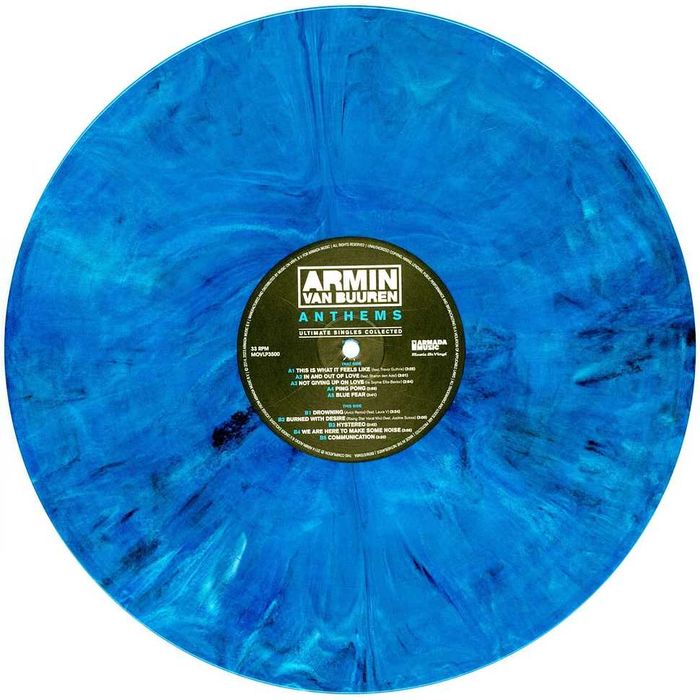 ARMIN Van Buuren - Anthems - The Best - 2 color vinyl LP