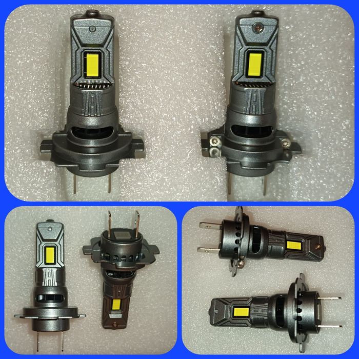 Becuri LED H7 Canbus  12V  30000LM set 2buc