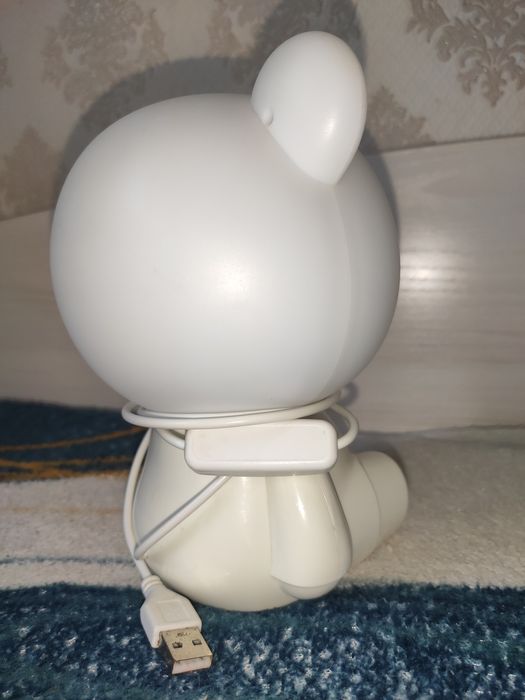 Детский ночник светильник Мишка (от USB)