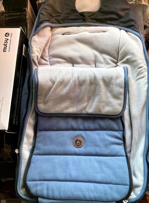 Бебешка количка Mutsy i2 (с 11 компонента) Heritage bright blue/stone