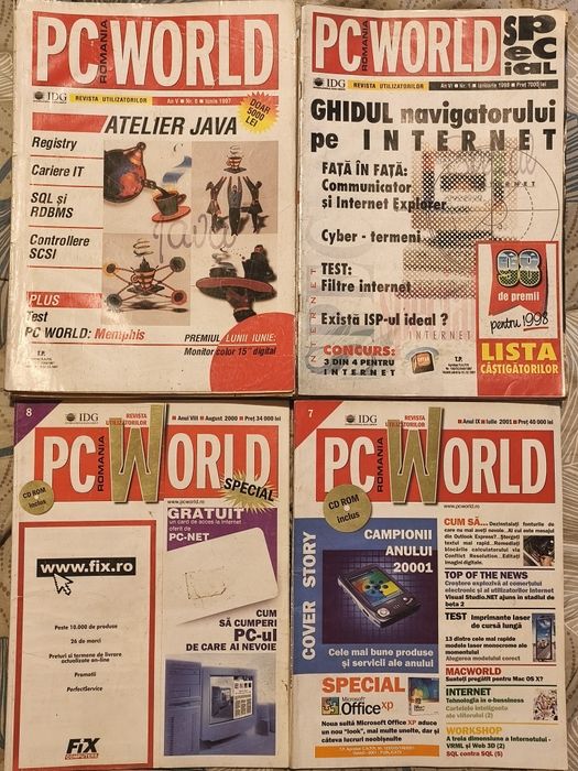 Reviste IT de colecție
