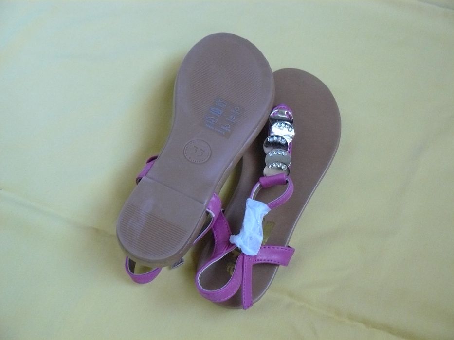 Sandale Fetite "ADAM' S KIDS" Noi In Cutie, Marimea 33