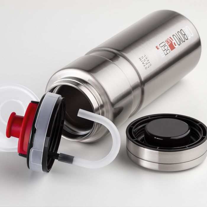 Bidon izoterm oțel ciclism Deboyo Race - produs resigilat Decathlon