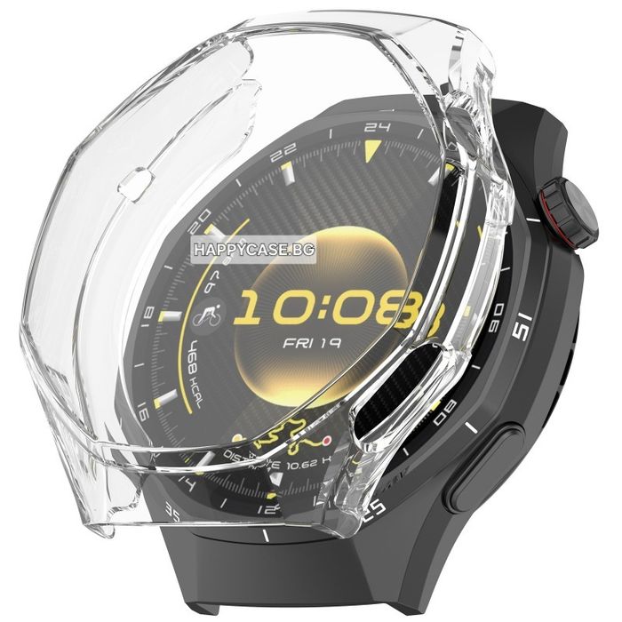 Huawei Watch GT7 Pro 46mm / GT7 46mm 41mm / 360° Мек силиконов кейс с протектор за екран