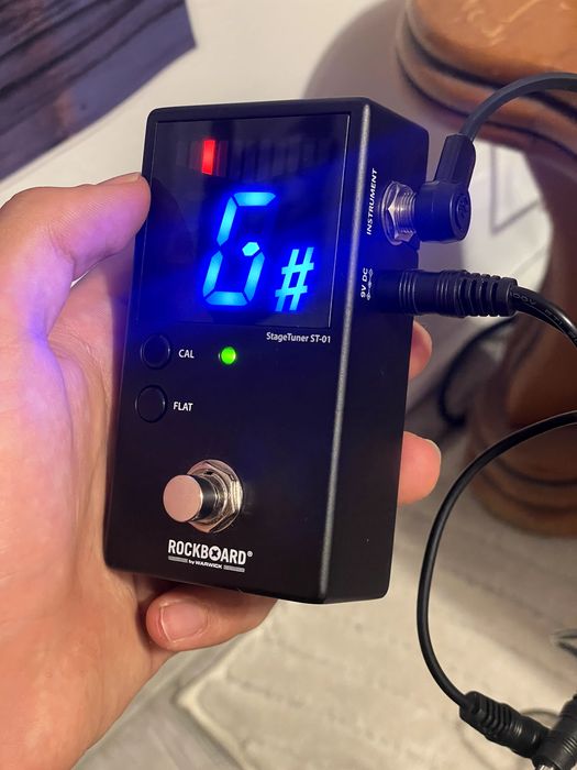 Pedală RockBoard Chromatic Tuner Chitară/Bass