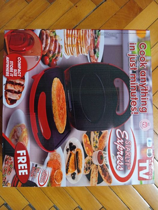 Малък Уред за здравословно готвене и хранене без мазнина - Starlyf Express