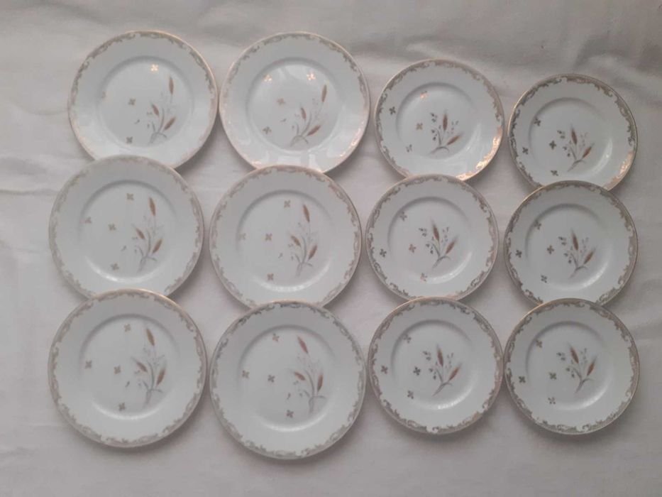 set serviciu portelan Limoges 6 persoane 44 piese