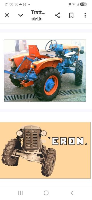 Tractoras 4×4 diesel Eron D 25D