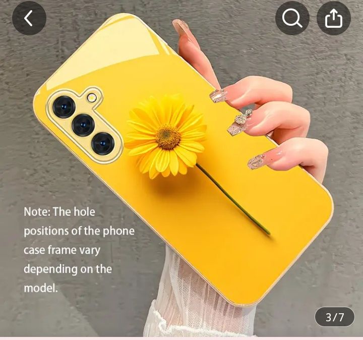 Нов премиум стил калъф за телефон с лесен дизайн на слънчева усмивка с