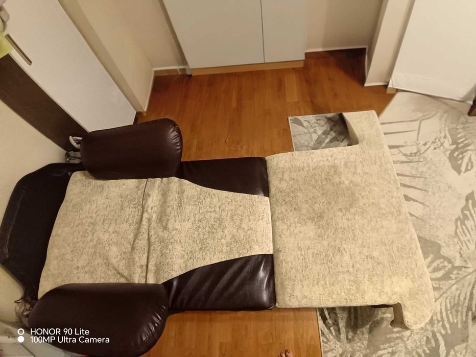 Set canapea si fotolii extensibile, cu spatii depozitare