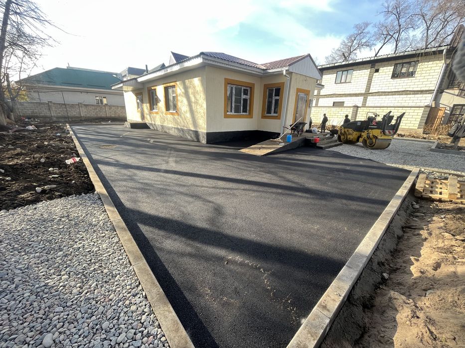 Асфальтирование Асфальт