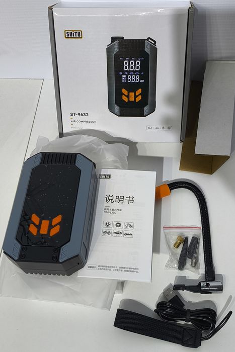 Беспроводной насос для автомобиля, скутер, велосипед,самокат, мячик,..