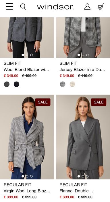 Sacou/ Blazer Windsor