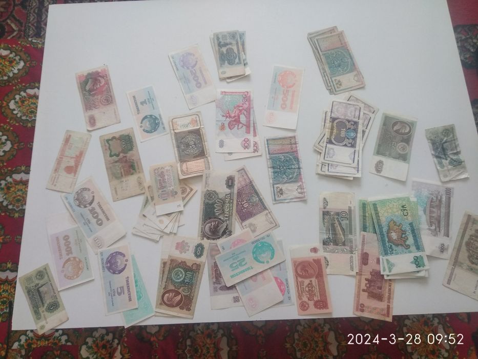 Эски пуллар антиквар