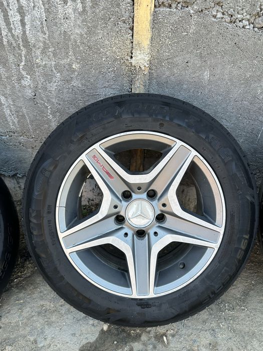 Диски AMG 5x112 резиной