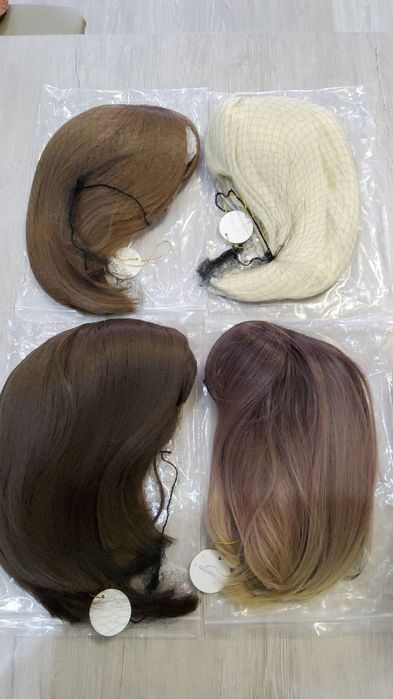 Осенние скидки! Красивые парики, хвосты накладные