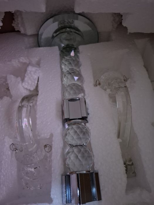 Подсвечники из хрусталя