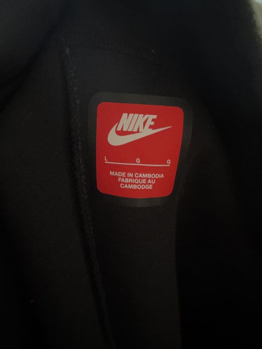Pantaloni nike tech fleece negri