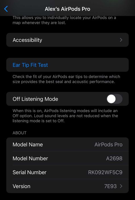 Слушалки Apple Airpods Pro 2 (ОРИГИНАЛНИ купувани от Технополис)