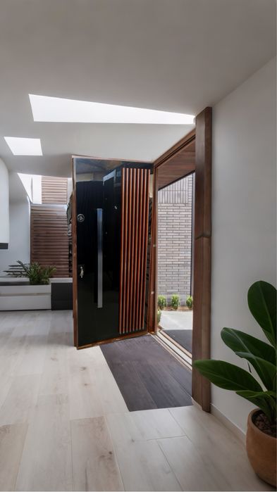 Входна врата с облякана каса- MONT BLANC