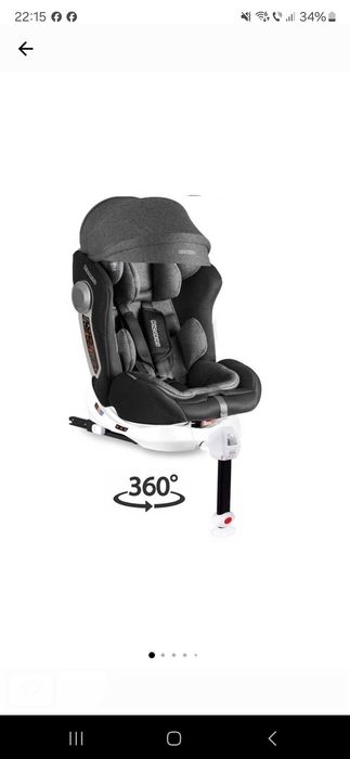 Scaun auto rotativ 360'