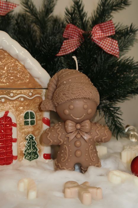 Коледни соеви свещи-подарък