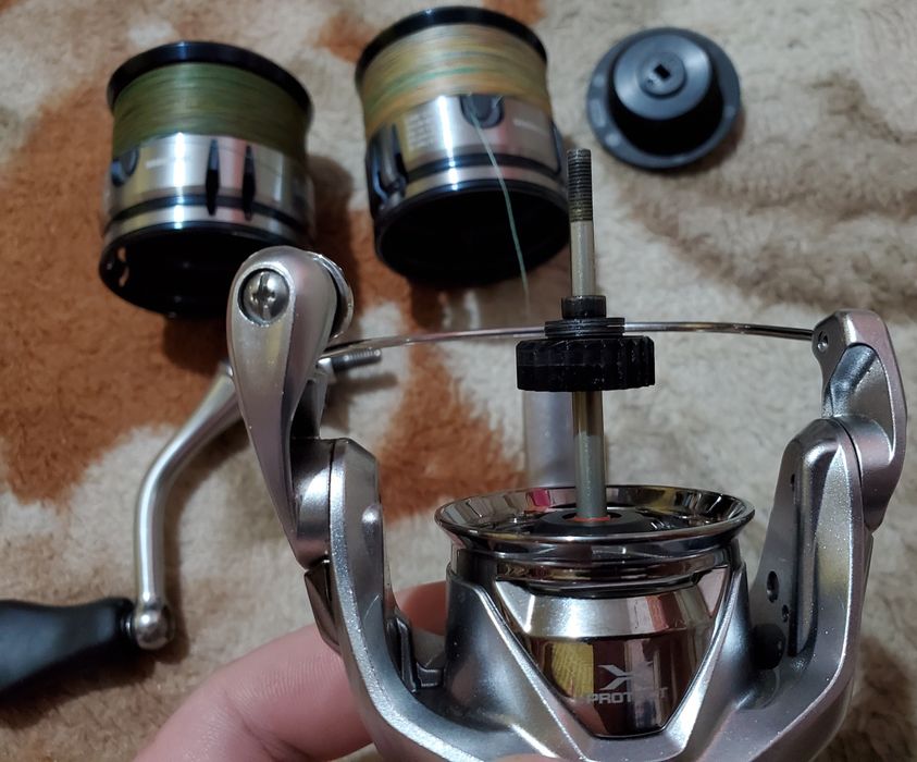 комплект спининг+катушка.