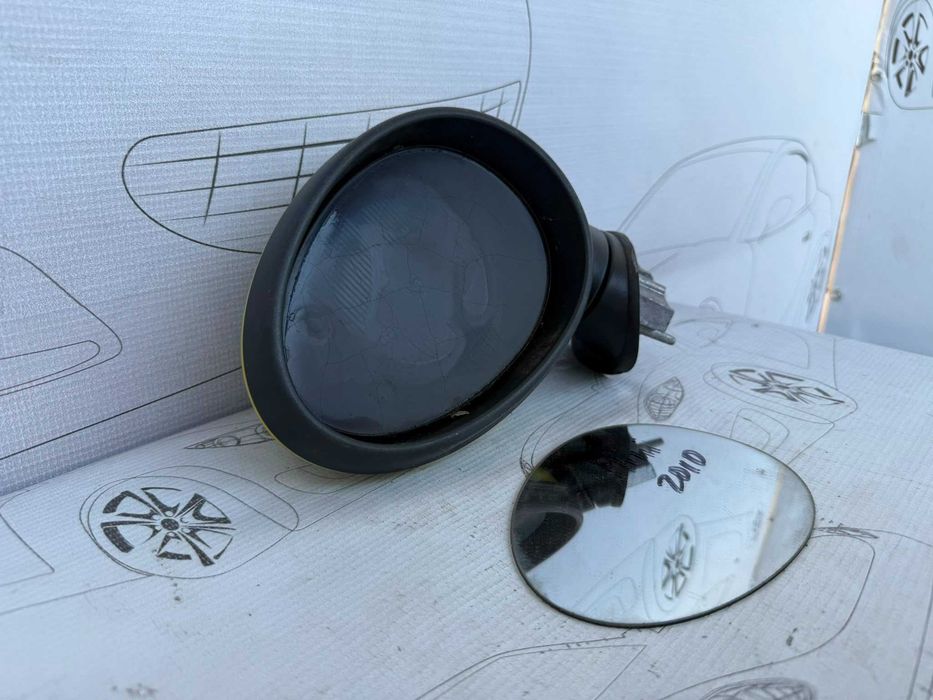 Oglindă Retrovizoare Stânga Electrică 5 Pini Mini One / Cooper R55 / R56 / R57 / R58 / R59 51162755637 / 2755637 2010 / [2007-2016] / (5B2)