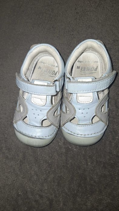 Бебешки боси сандали PONKI BAREFOOT кожа 20 р