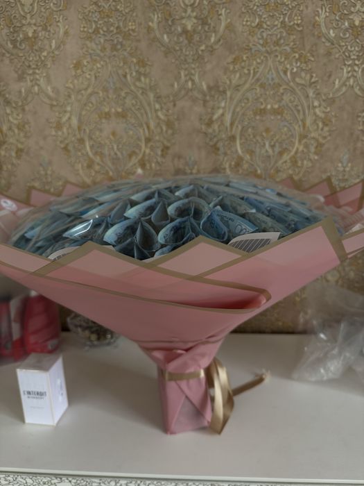 Денежный букет 101, 500тенге