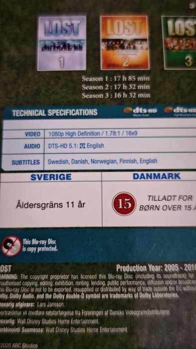 Serial Lost Bluray 6 sezoane complet