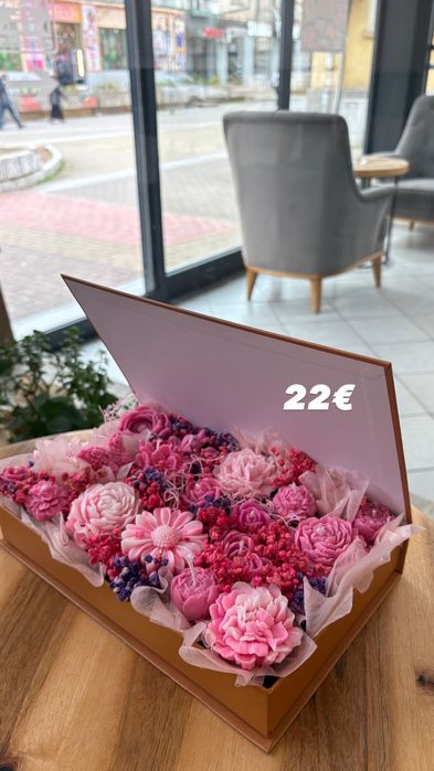 Ръчно изработени соеви свещи