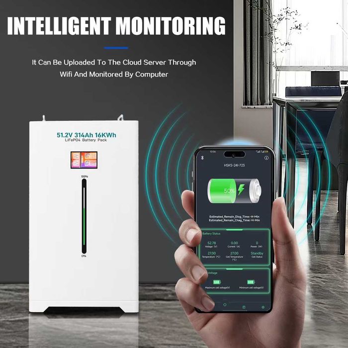 Baterie Stocare LiFePo 51.2V 16Kwh CALB