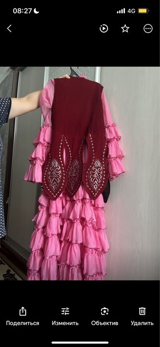 Отдам на прокат платье казахское