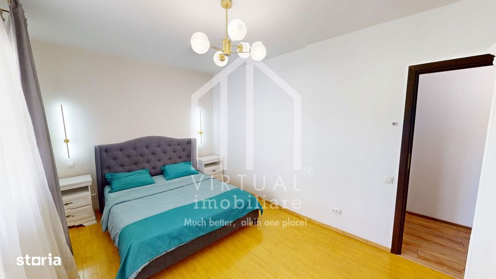 Apartament cu 3 camere, 92mp utili+teresa 23mp, bloc cu lift, etaj 2