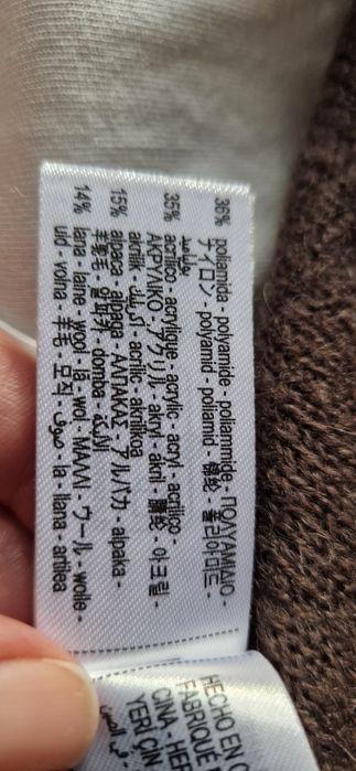 ZARA шерсть,альпака