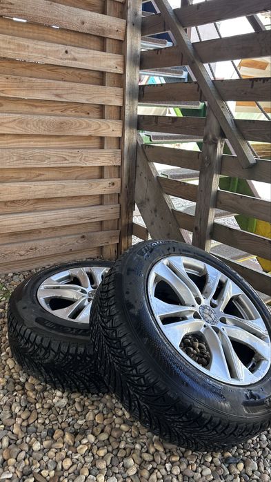 Jante Mercedes + Anvelope NOI 225/60 R17 All Season – gata de montat!( se vand doar in Constanta)